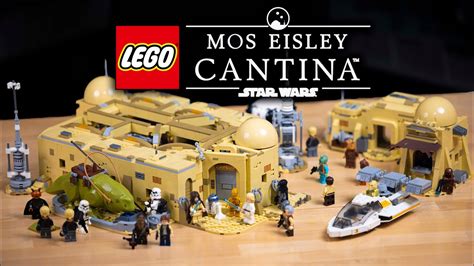 LEGO Star Wars Mos Eisley Cantina 75290 Building Set For Adults (3187 Pieces ...