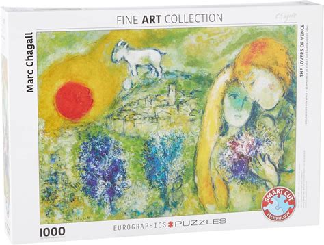 Eurographics Marc Chagall Les Amoureux De Vence Puzzle 1000 Piezas