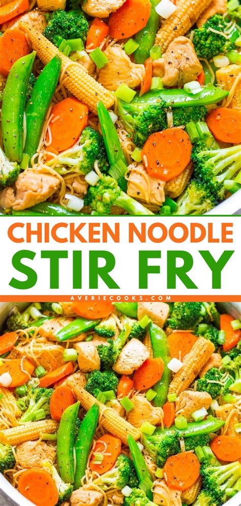 Chicken Stir Fry With Noodles Recipe Chicken Stir Fry With Noodles Easy Chicken Stir Fry