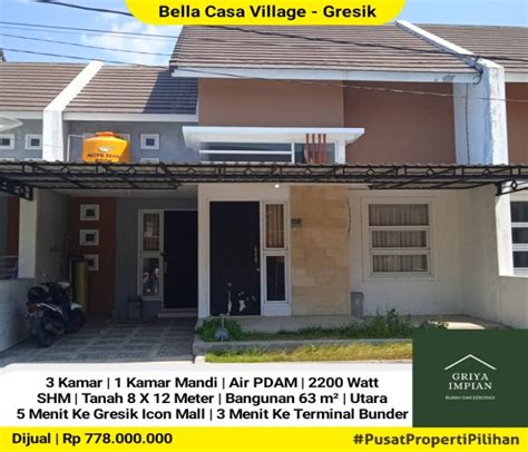 Rumah Second Terawat Bella Case Village Gresik Rumah Dijual Di