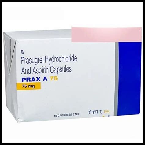 Prasugrel Hydrochloride And Aspirin Capsules At Rs Box In Nagpur