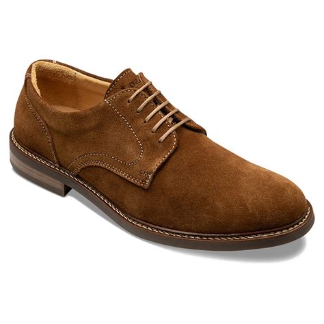 Mens Franklin Tan Suede Lace Up Shoes Mens From Marshall Shoes Uk