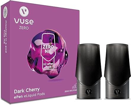 Vuse EPen Pods Dark Cherry 0mg Pack Of 2 Amazon Co Uk Health