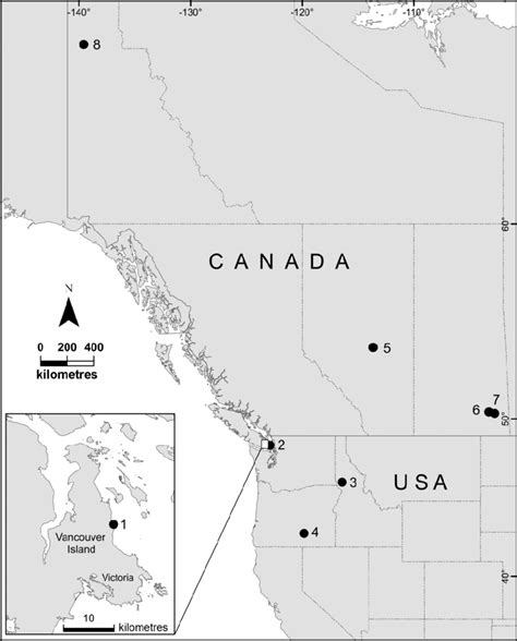 Map showing known giant short-faced bear (Arctodus simus) fossil... | Download Scientific Diagram