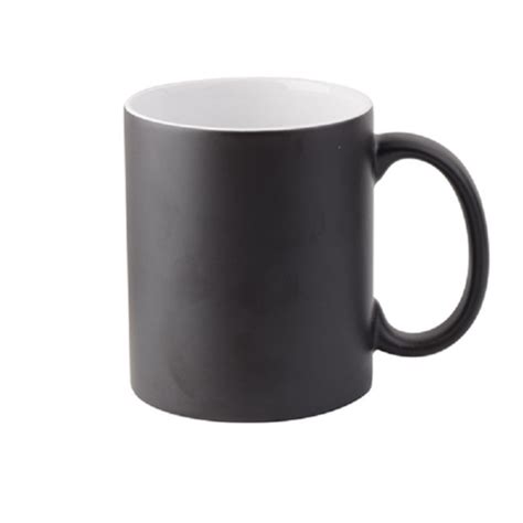 TAZA MAGICA NEGRA 11 ONZAS PARA SUBLIMAR