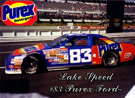 NASCAR Racing Champions Blog: Lake Speed #83 Purex Ford