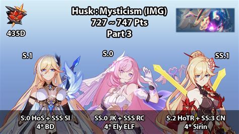 Husk Mysticism IMG EX Abyss RL Compilation Part 3 727 747 Pts