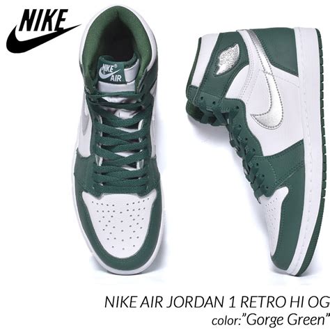 Nike Air Jordan Retro High Og Gorge Green Dz