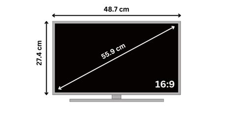 22 Inch TV Dimensions | Television Size, Length, Width