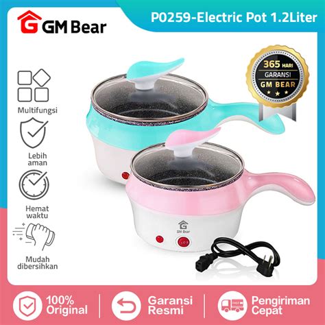 Jual Gm Bear Panci Listrik Serbaguna L P Electric Cooking Pot