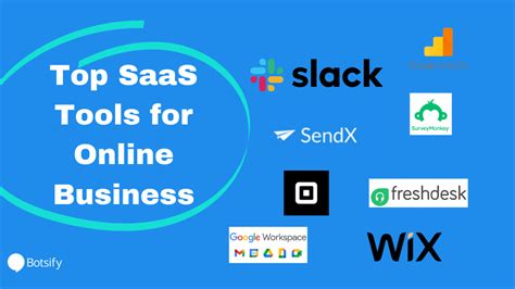 Top Saas Tools For Online Business Botsify