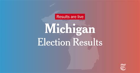 Michigan 8th Congressional District Primary Election Results 2024 The