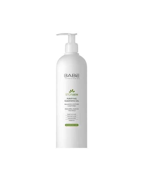 Babe Stop AKN Gel Limpiador Purificante 400 Ml