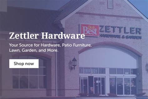 Zettler Hardware | Shop Hardware & Home Improvement