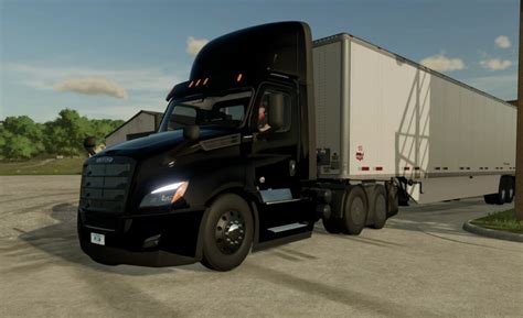 2022 Freightliner Cascadia Day Cab V 1 0 Farming Simulator 22 Mods