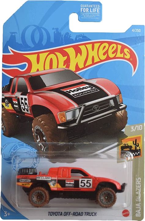 Hot Wheels Toyota Off Road Truck Rojo 4250 Baja Blazers 310 Yaxa Colombia