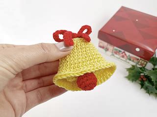 Ravelry Christmas Bell Ornament Pattern By Viktoriia Petakh