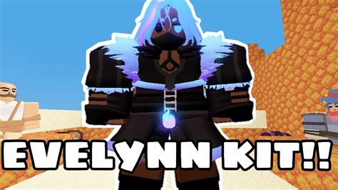 Evelynn Kit Gameplay Roblox Bedwars Youtube