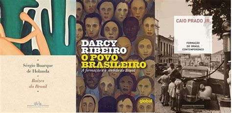 KIT 3 LIVROS Raízes do Brasil O Povo Brasileiro Formação do Brasil