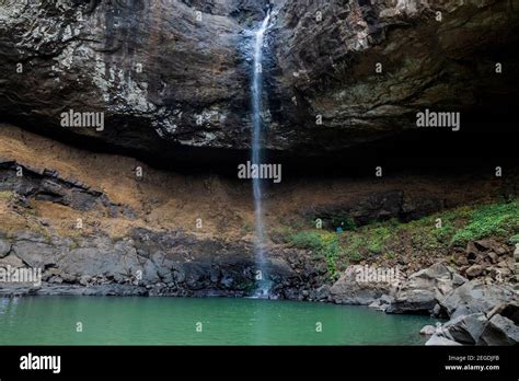 Devkund Waterfall Near Lonavla Maharashtra Stock Photo Alamy