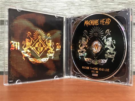 Machine Head Machine Fking Head Live Cd Photo Metal Kingdom