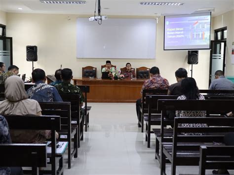 Rapat Dinas Bulan Maret Tahun Pengadilan Negeri Slawi Kelas I B