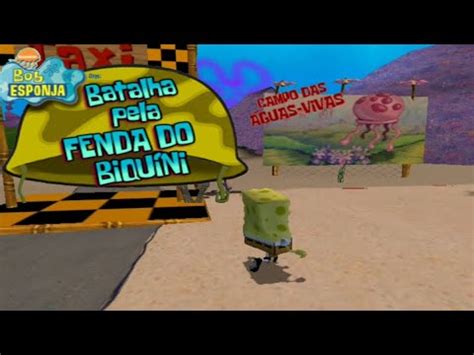 BOB ESPONJA Batalha pela Fenda do Biquíni PS2 2 Campo das águas