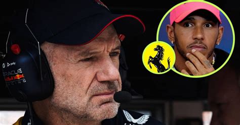 Lewis Hamilton Makes Adrian Newey To Ferrari Stance Clear With Shock