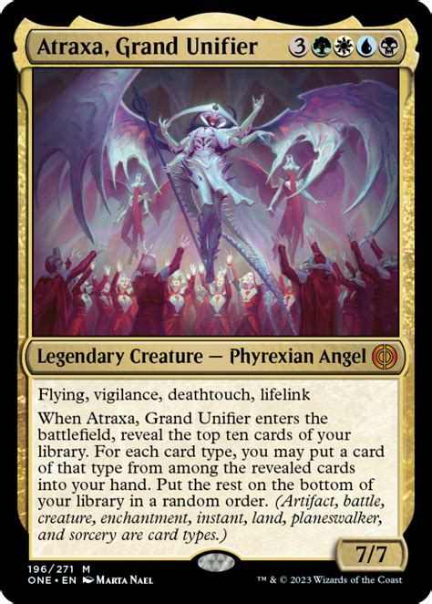 The Best Multicolored Cards In Phyrexia All Will Be One Sci Fi