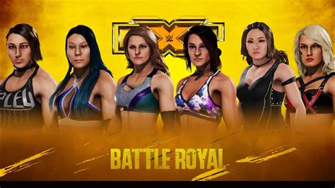 WWE 2K20 6 WOMENS NXT BATTLE ROYAL YouTube