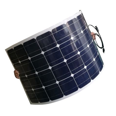 Genuine Solar Panel 100W 18V 36 Cells Monocrystalline Semi Flexible Etsy