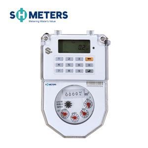 Integrated Keypad Sts Prepaid Water Meter Manufacturers Wholesale