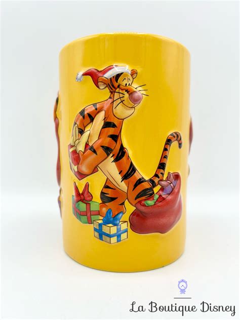 Tasse Tigrou No L Disney Store Mug Winnie L Ourson Orange Relief D