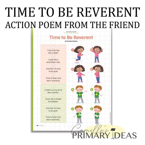 Time to Be Reverent - Camille's Primary Ideas