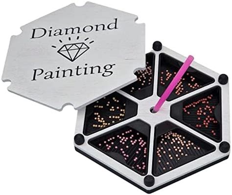 Plateau Diamond Painting Deluxe Accessoire Boite De Rangement Peinture