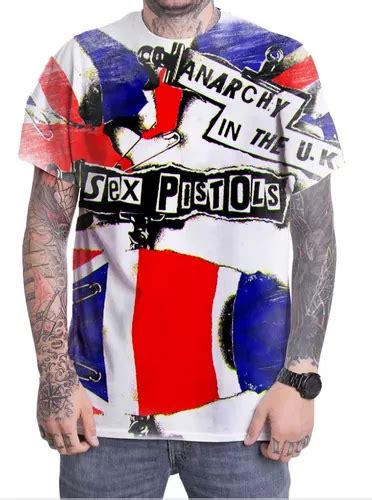 Camiseta Camisa Sex Pistols Banda Punk Rock Envio Rápido 01