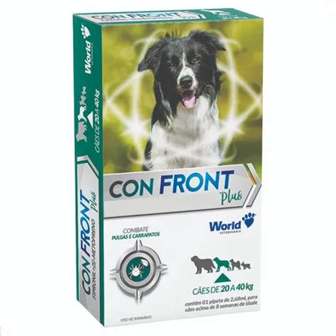 Sarna De Cachorro Passa Para Humanos - Sarna De Cachorro Passa Para Humano Confront Plus 20-40kg | MercadoLivre