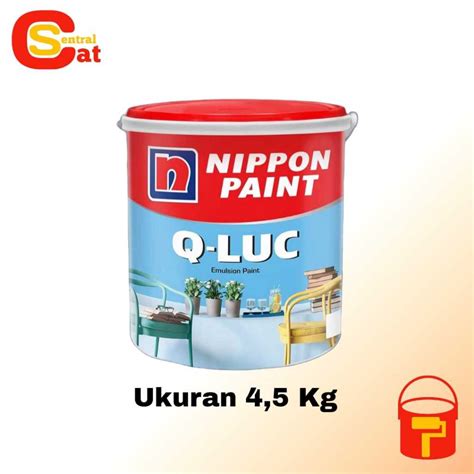 Jual ALL VARIAN CAT TEMBOK QLUC 4 5 KG NIPPON PAINT Shopee Indonesia