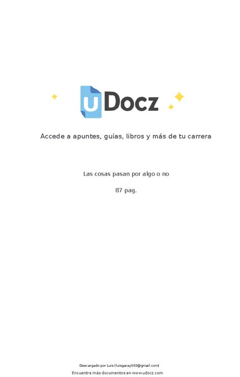 Las Cosas Pasan Por Algo O No Pdf 9