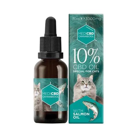 Huile De Cbd Pour Chat Go T Saumon Ml Au Meilleur Prix