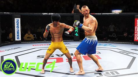 UFC4 Bruce Lee Vs Chuck Liddell EA Sports UFC 4 Epic Fight YouTube