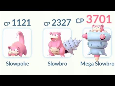 Mega Slowbro Evolution Line Only Challenge Pokemon Go YouTube