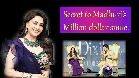 Secret To Madhuri Dixit S Watts Smile Is Revealed In Dallas Usa