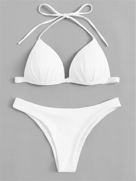 Knot Front Bandeau With High Leg Bikini Artofit