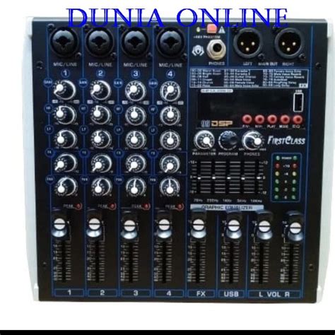 Jual Mixer Audio Firstclass Mx2 Pro4 Mx 2 Pro 4 Original 4 Channel