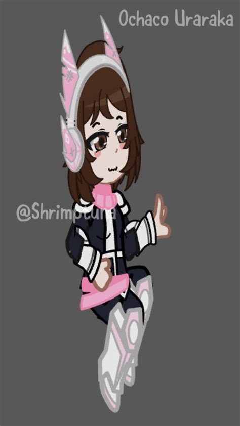 Gacha Club My Hero Academia Ochaco Uraraka Hero My Hero Academia