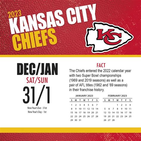 Printable Kansas City Chiefs Schedule Off