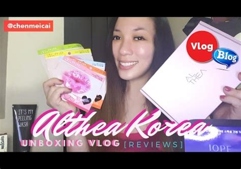 Unboxing Althea Korea Box Vlog Review