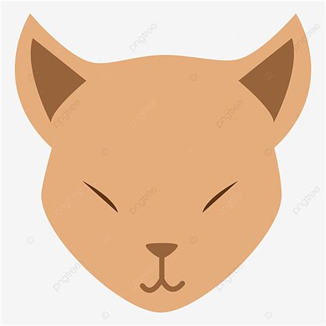 Cute Fox Face Fox Cute Cat Png And Vector With Transparent