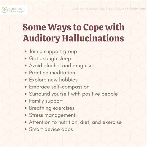 auditory hallucinations